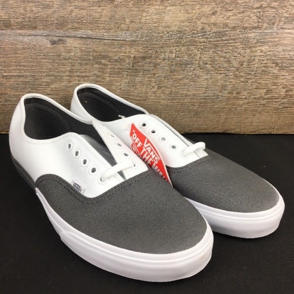 vans authentic blocked pewter true white